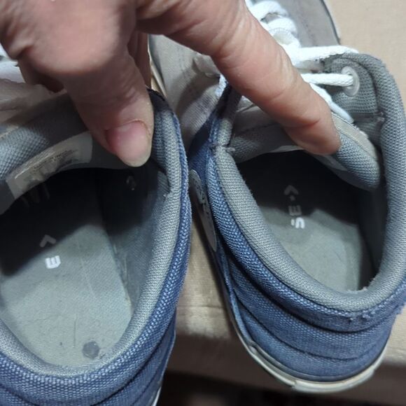 CONVERSE ALL STAR Chuck Taylor 665357F Gray Blue Sneakers Junior Size 5 - Picture 10 of 10
